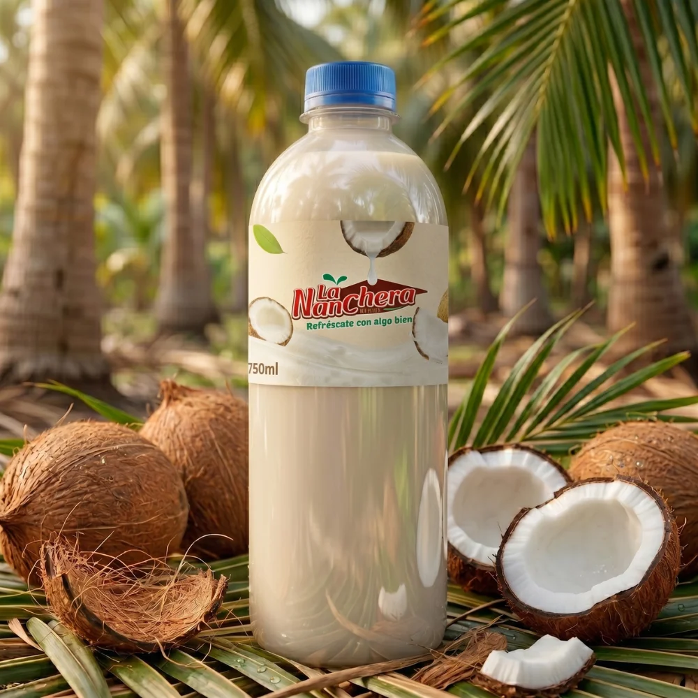 Botella de Orchata de Coco La Nanchera